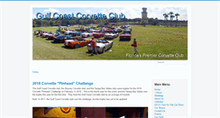 Desktop Screenshot of gulfcoastcorvetteclub.com